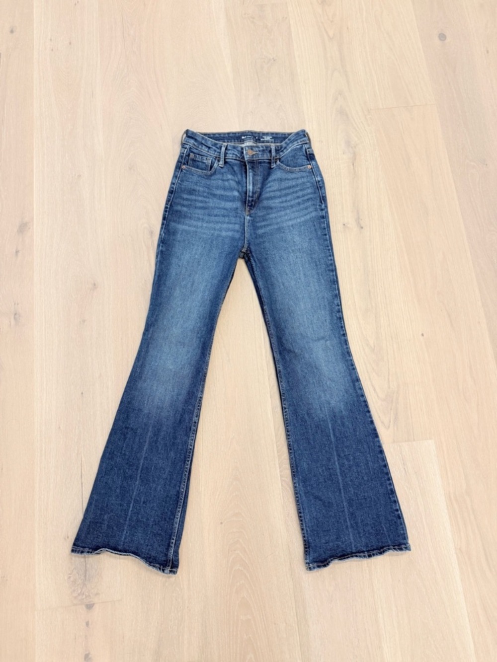 Old Navy Dark Blue Flare Jeans